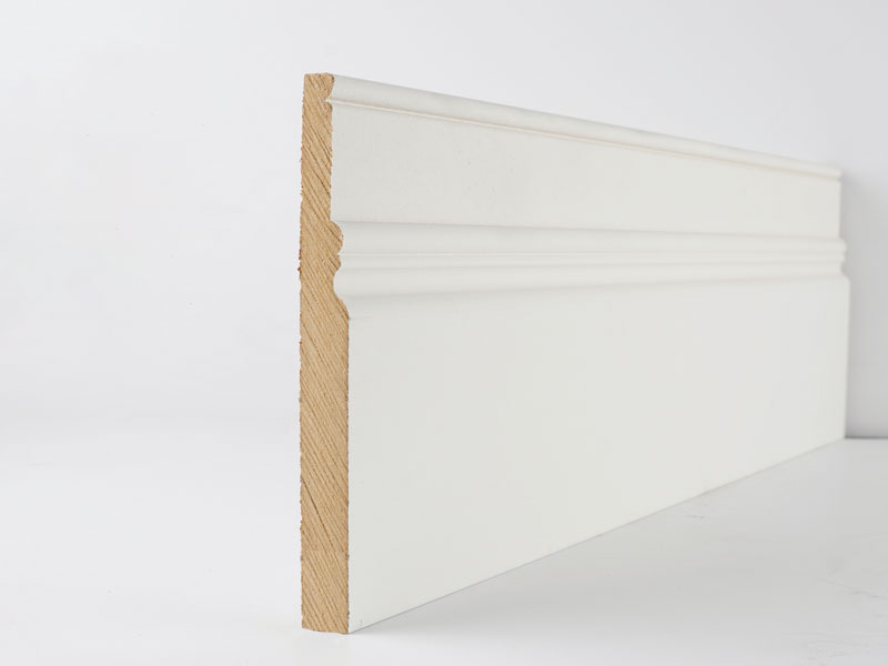 white primed grange skirting