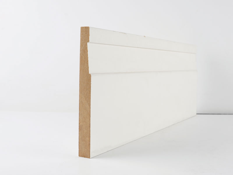 18mm x 169mm x 4200mm <BR>WHITE PRIMED <br>GEORGIAN SKIRTING <br>