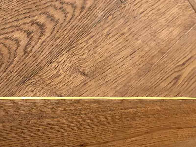 Hardwood Floor Brass Inlay  Inlay flooring, Wood floor pattern