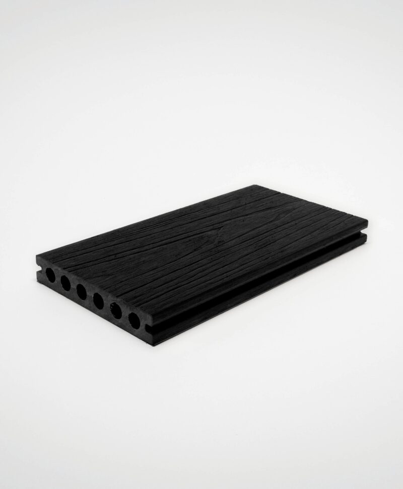 138mm x 23mm x 3600mm <BR>ULTRASHIELD NATURALE <BR>HOLLOW DECK BOARD <br>EBONY <br>COMPOSITE DECKING <br> <BR>