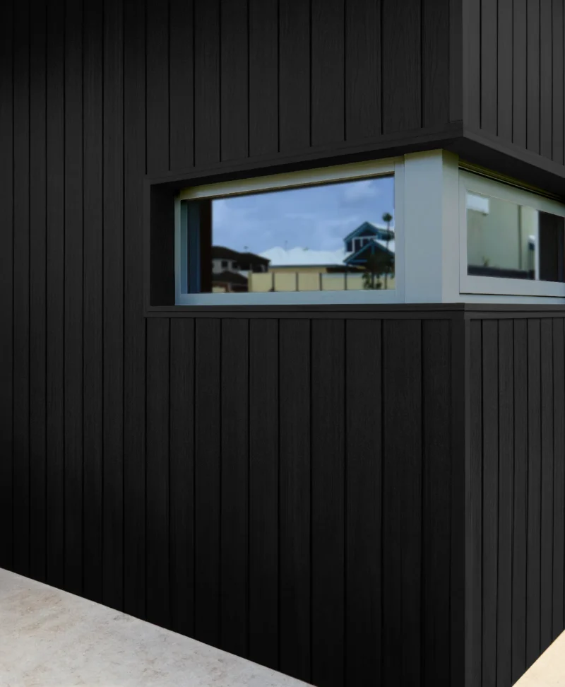 142 x 13 x 3600mm <BR>ULTRASHIELD<BR>TRADITIONAL CLADDING<br>EBONY<br>COMPOSITE DECKING <br> - Image 2