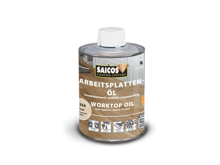 SAICOS Olio Di Cera Dura Premium | Finitura Opaca Chiaro 3305 | Barattolo 0,75 L Per Legno E Sughero