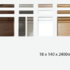 Skirting MDF Natural Oak 18 x 140 x 2400mm