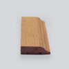 SOLID OAK DOOR STOP LOOSE VARN. 12 X 44 X 2150MM