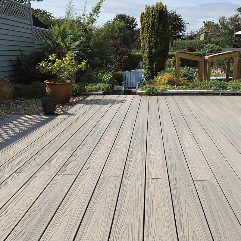 138mm x 23mm x 3600mm ULTRASHIELD NATURALE HOLLOW DECK BOARD ANTIQUE